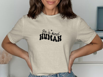 Be a Kind Human Graphic T-shirt product type