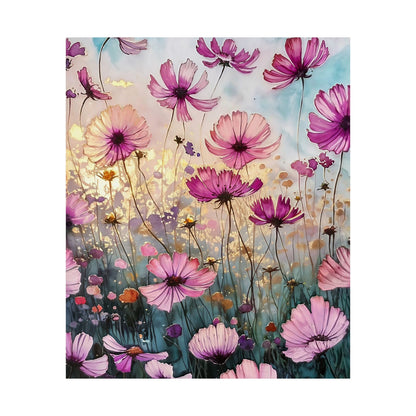 Fields Of Purple Flowers Poster