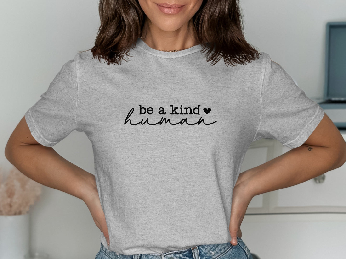 Be a Kind Human Casual Graphic T-Shirt product type