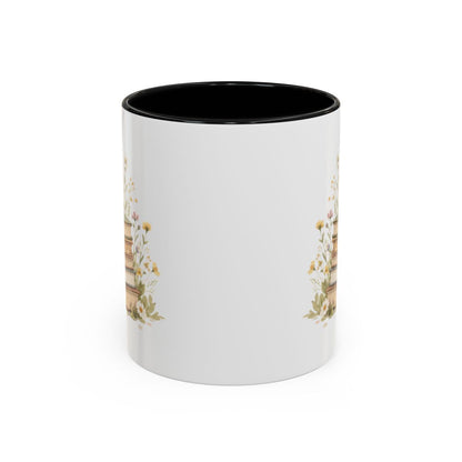 Rustic Floral Illustration  Mug for Cozy Morning Tea