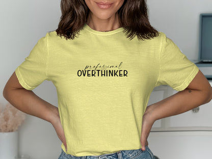 Professional Overthinker Graphic Tee product