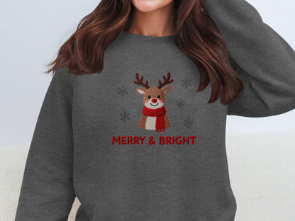 Merry and Bright Reindeer Design product
