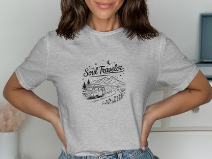 Soul Traveler Scenic Design Graphic Tee product