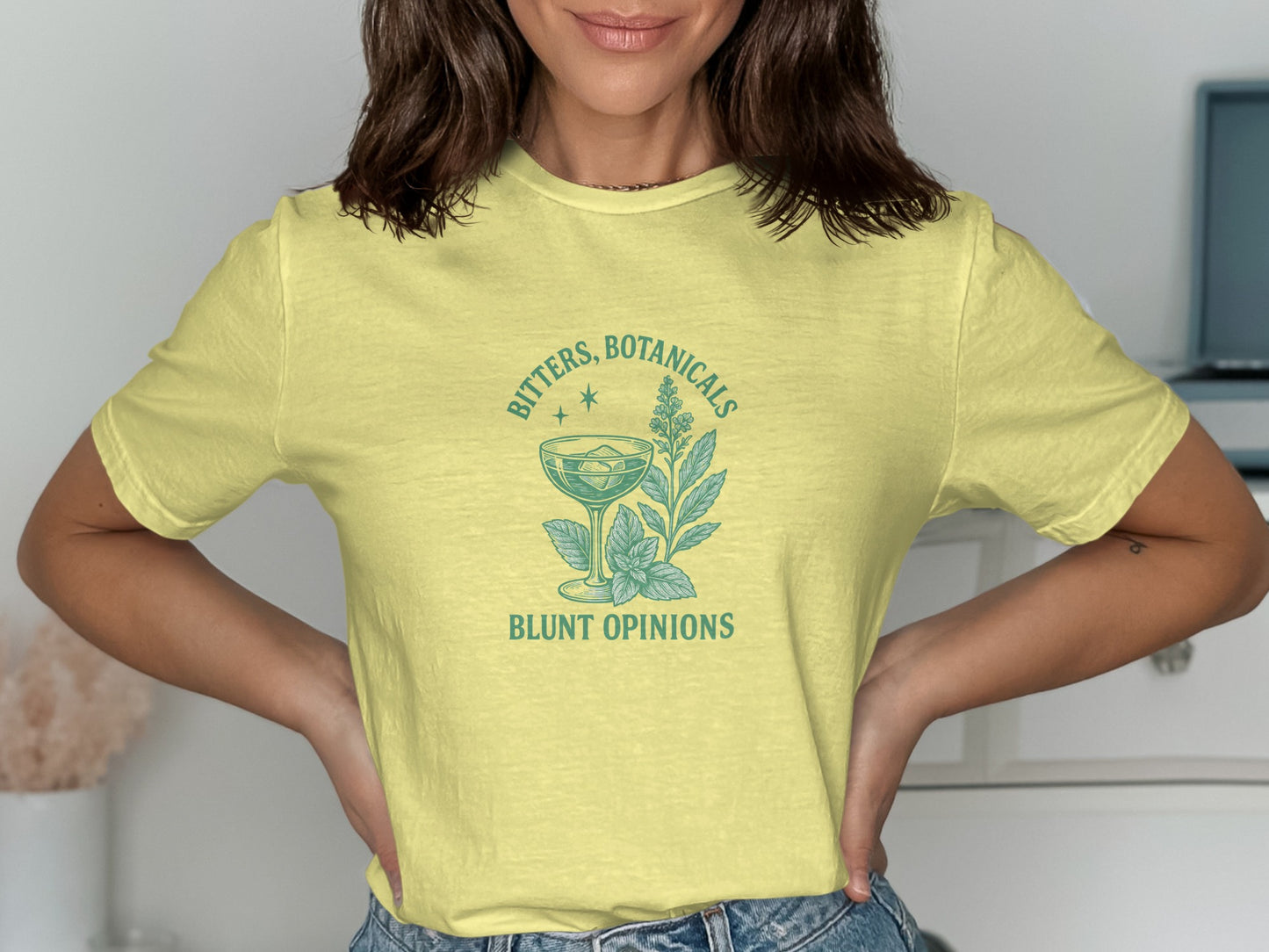 Bitters Botanicals Blunt Opinions Graphic T-shirt product type