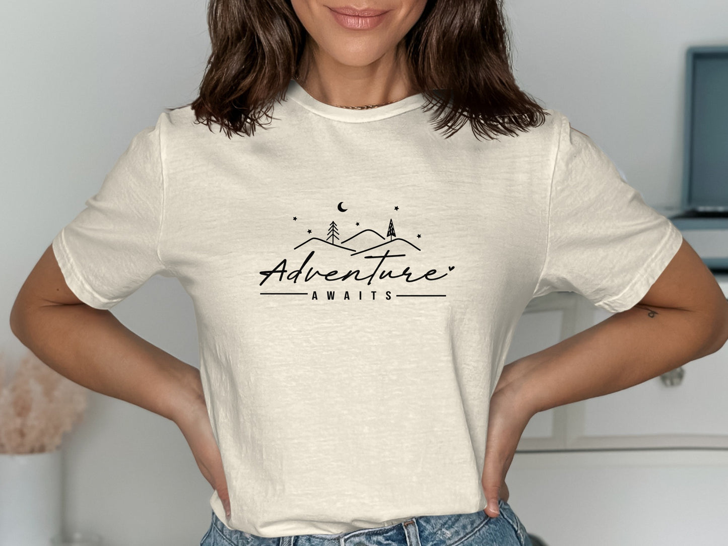 Adventure Awaits Graphic Tee Casual Shirt product