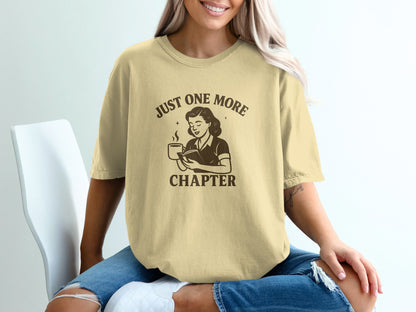 Just One More Chapter Graphic Tee Shirt product type
