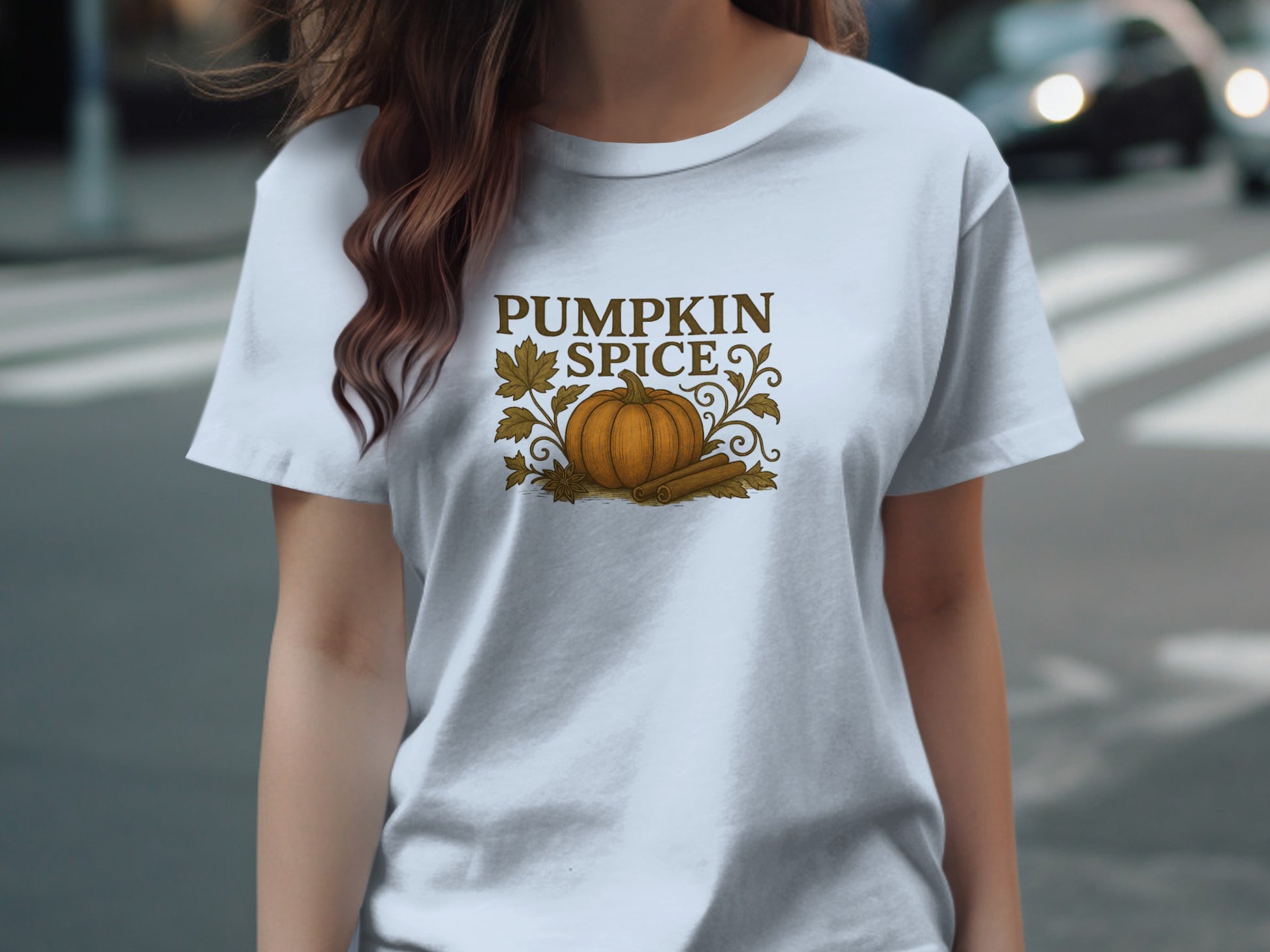 Pumpkin Spice Autumn Harvest Tee Shirt product type