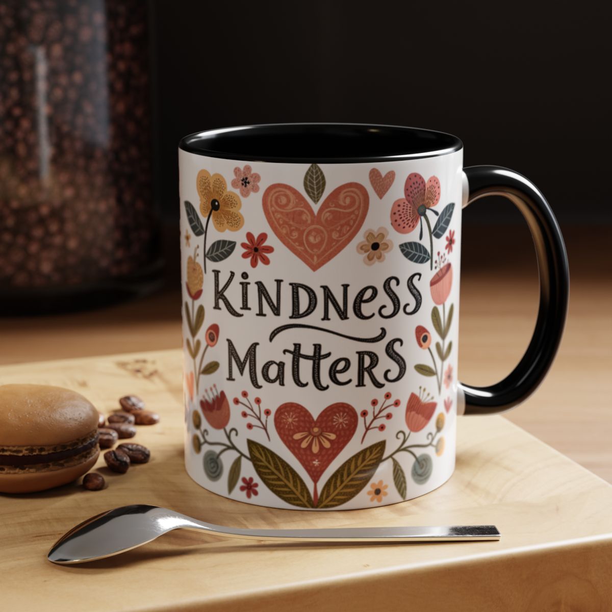 Kindness Matters Positivity Inspired Coffee Mug