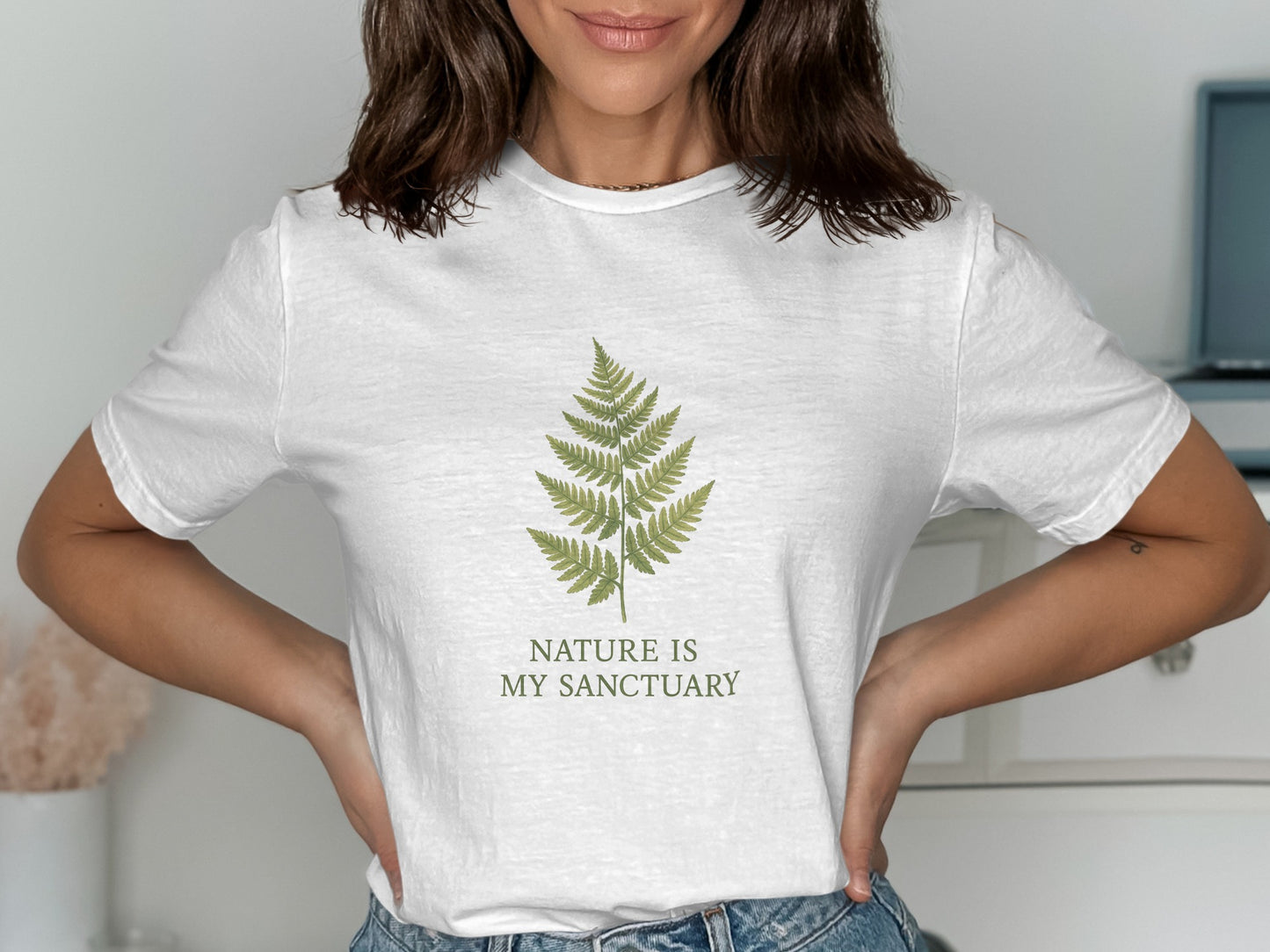 Nature Is My Sanctuary Graphic Tee product