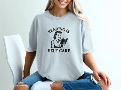 Reading Is Self-Care Graphic Tee product
