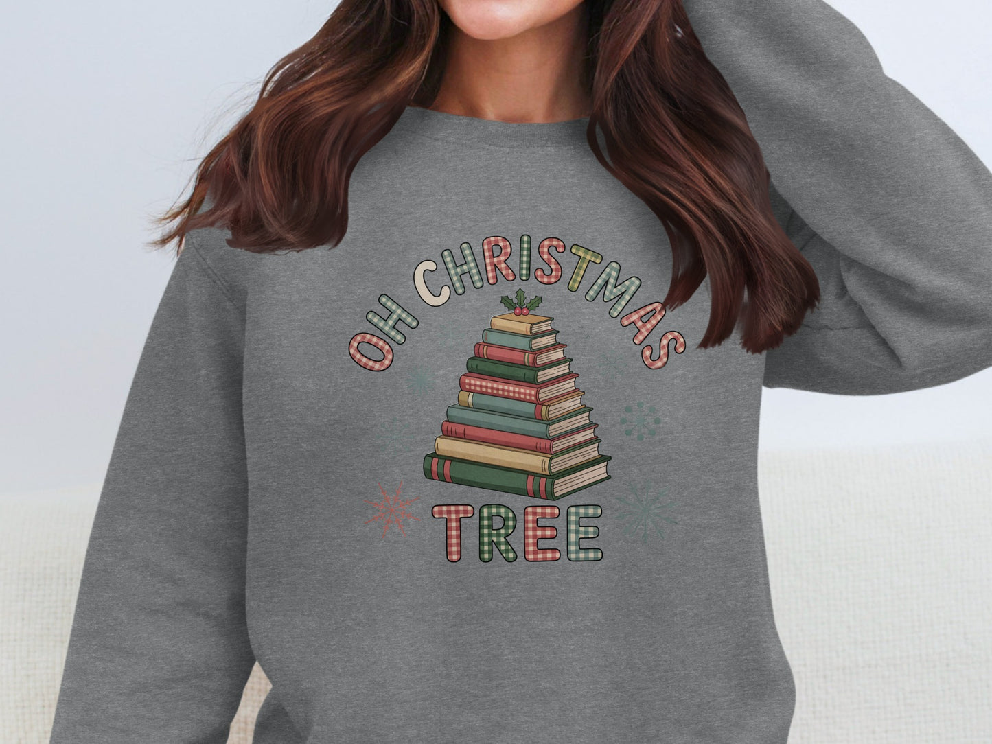 Oh Christmas Tree Graphic Sweatshirt Holiday Apparel
