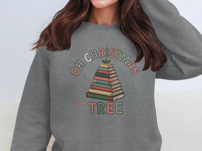 Oh Christmas Tree Graphic Sweatshirt Holiday Apparel