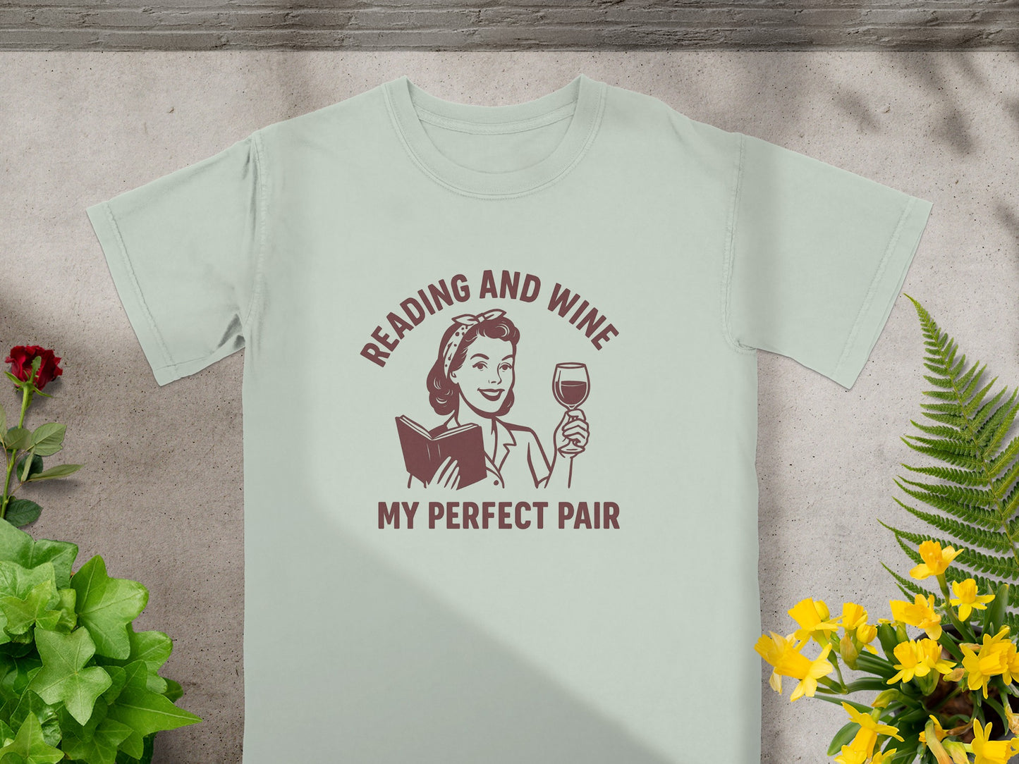 Reading And Wine My Perfect Pair T-shirt product type