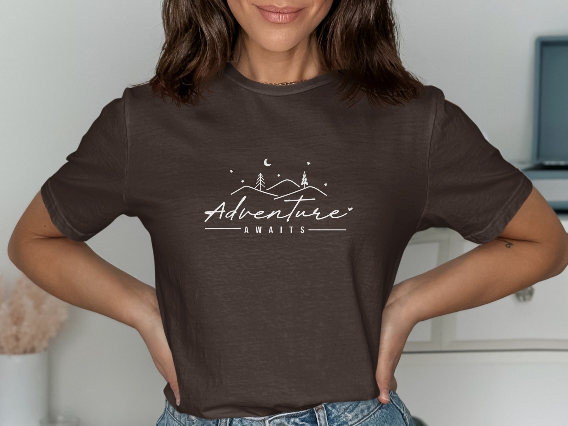 Adventure Awaits Graphic Tee shirt product