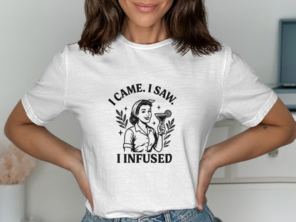 I Came I Saw I Infused Graphic Tee Shirt product