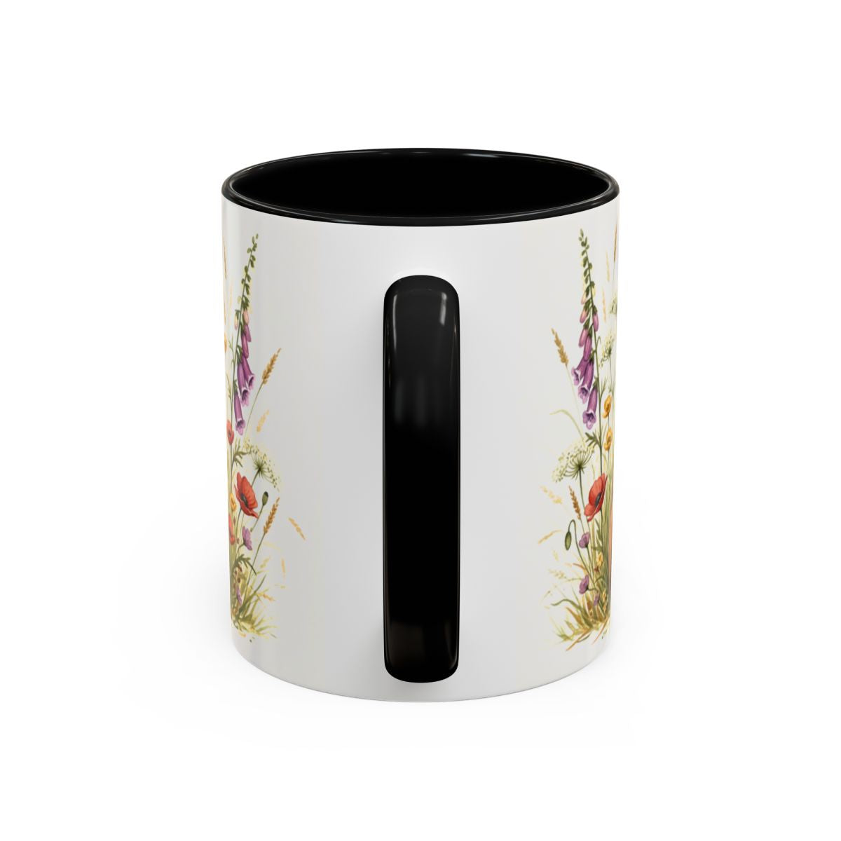 Floral Art Coffee Mug Garden Design Mug 11oz