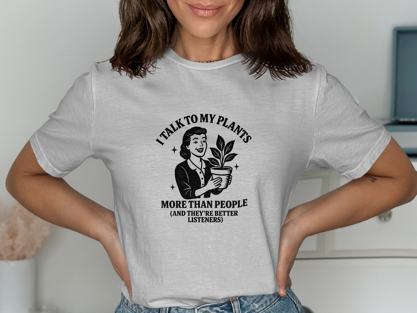 I Talk To My Plants More Than People T-shirt product type
