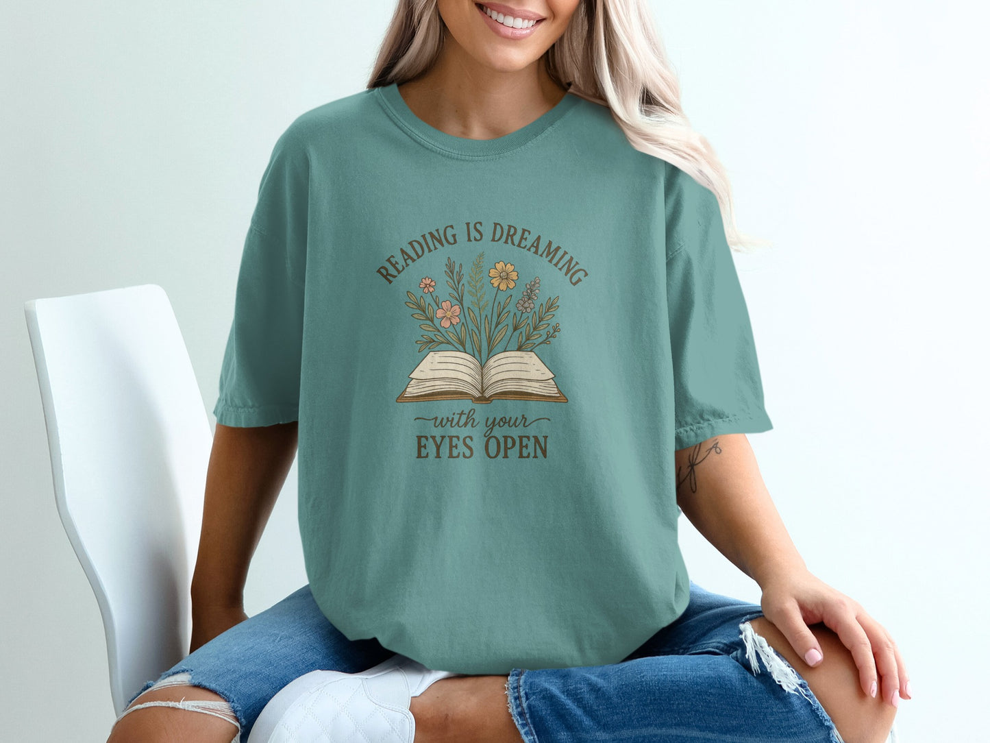 Reading Is Dreaming With Your Eyes Open T-shirt product type