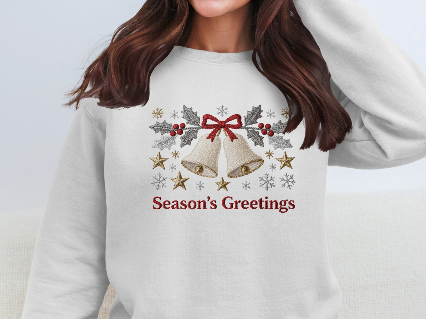 Season's Greetings Festive Sweatshirt Holiday Wear