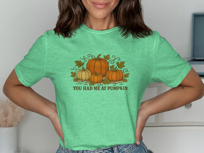 You Had Me At Pumpkin Graphic Tee product