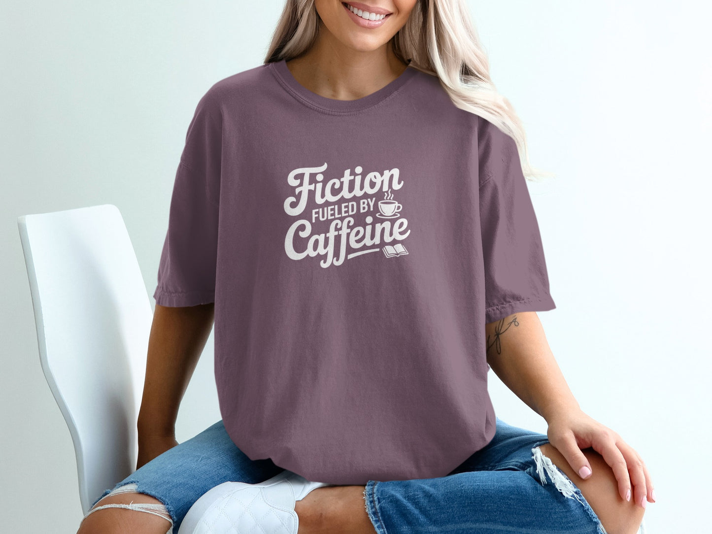 Fiction Fueled by Caffeine Graphic Shirt product type