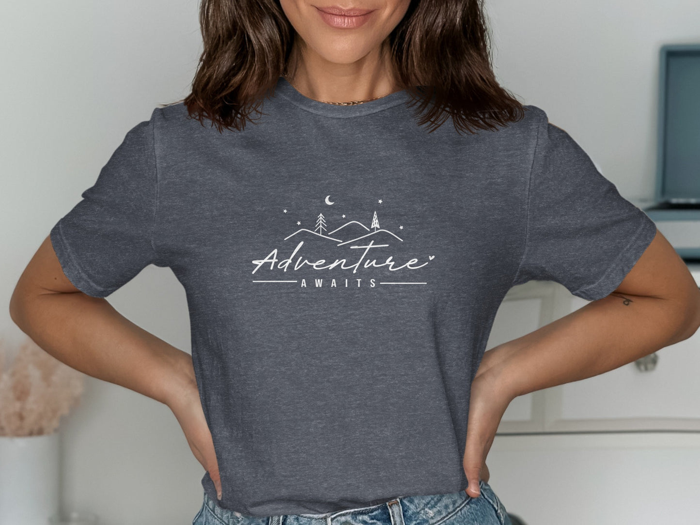 Adventure Awaits Graphic Tee Shirt Casual Wear product