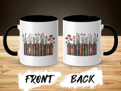 Beautifully Designed Book Lover Illustrated Mug product type