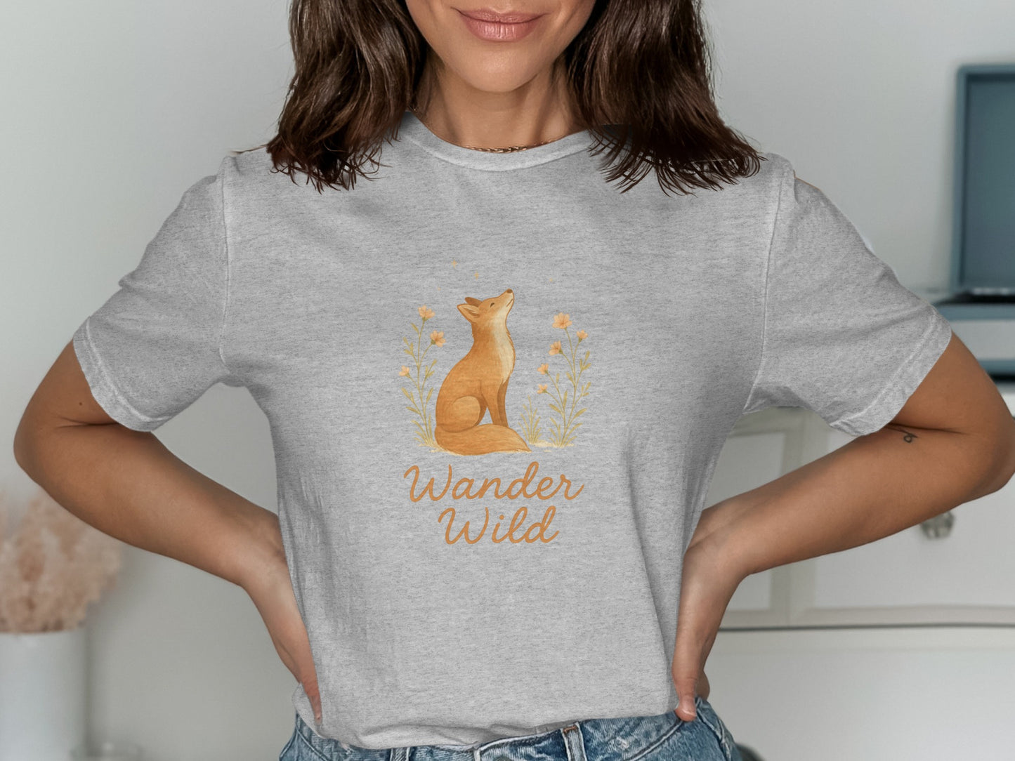 Wander Wild Fox Graphic Tee product