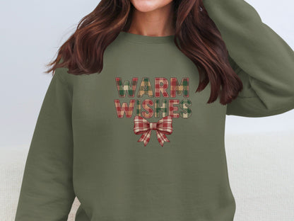 Warm Wishes Graphic Pullover Sweatshirt