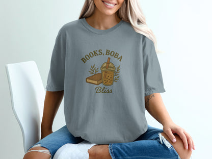 Enjoy Books Boba and Bliss Graphic Tee product