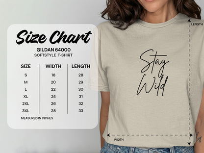 Stay Wild Graphic Design Long Sleeve T-Shirt product