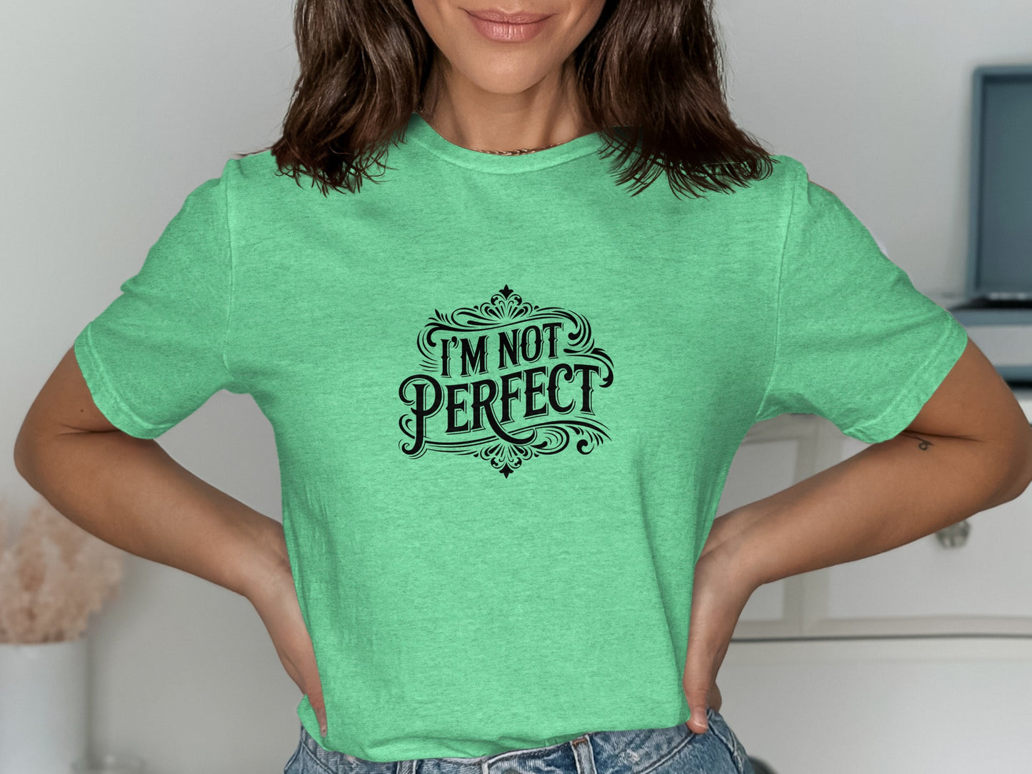 I'm Not Perfect Graphic Tee Shirt product type