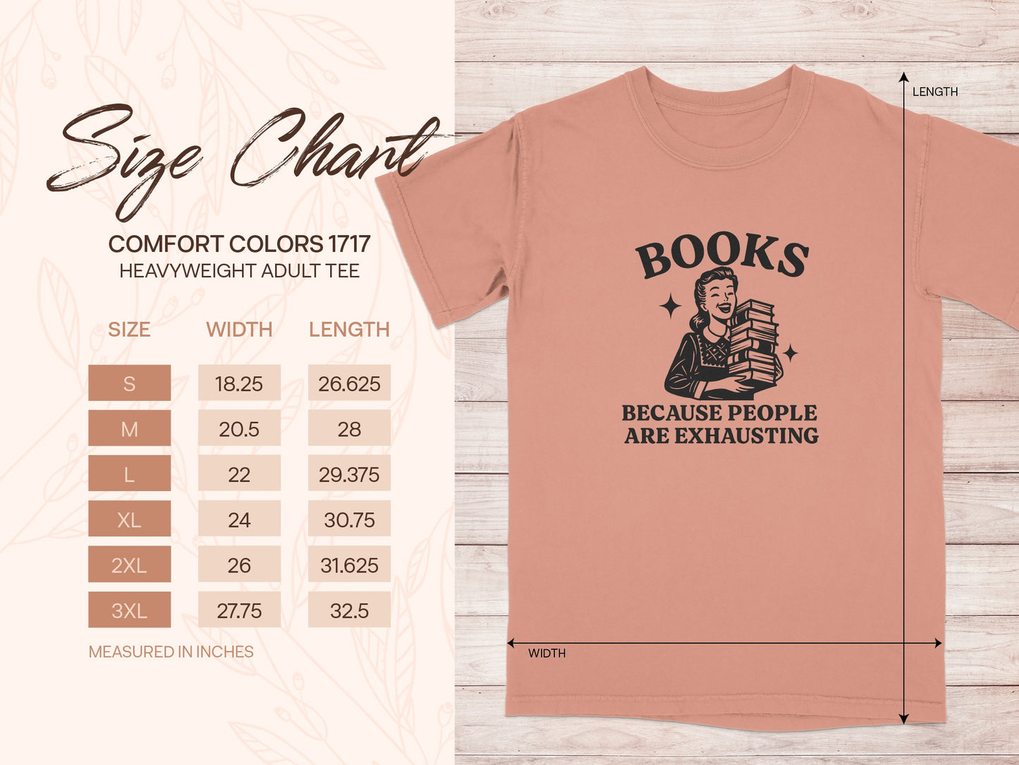 Books Because People Are Exhausting T-shirt product