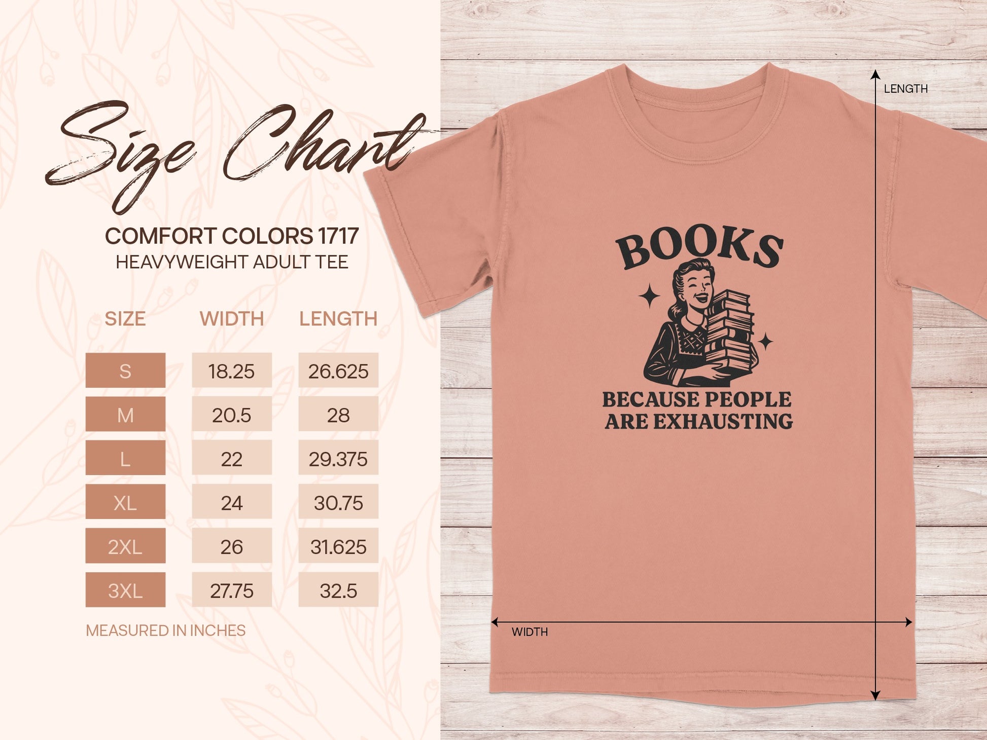 Books Because People Are Exhausting T-shirt product