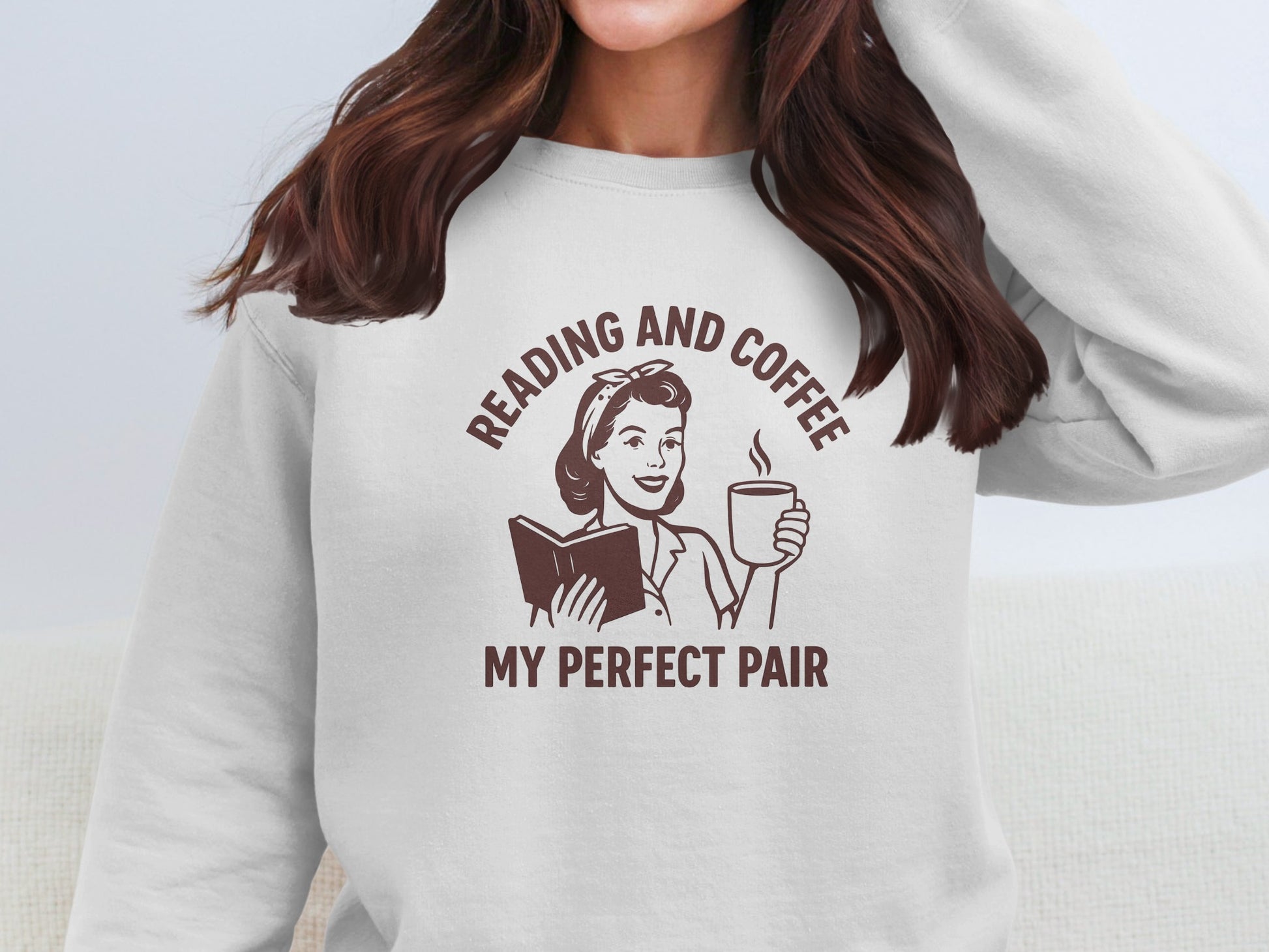 Reading and Coffee My Perfect Pair Sweatshirt
