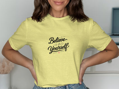 Believe in Yourself Printed Shirt Product