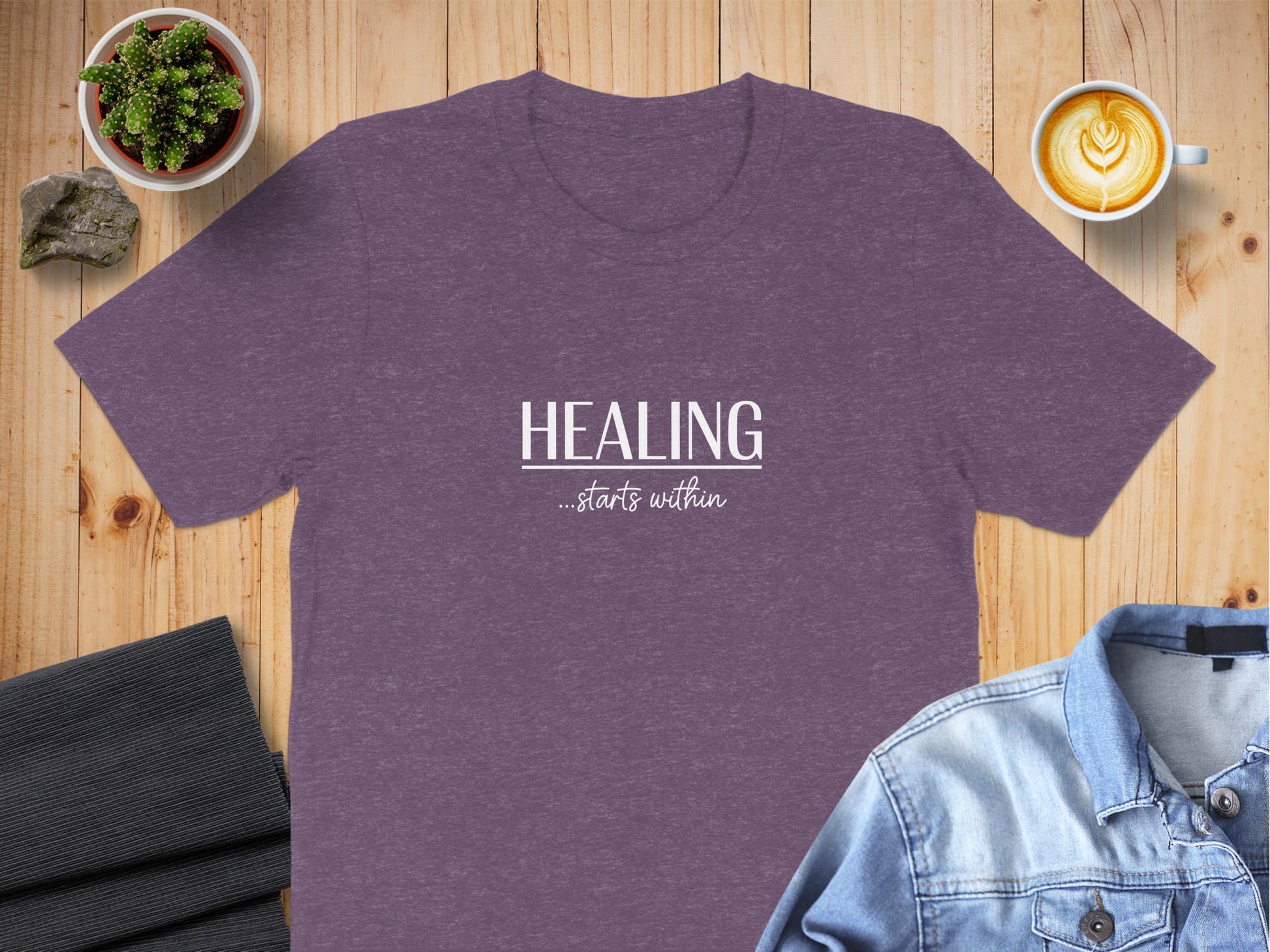 Healing Starts Within Inspirational Shirt product