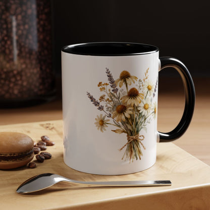 Floral Bouquet Design on Ceramic Mug Coffee product