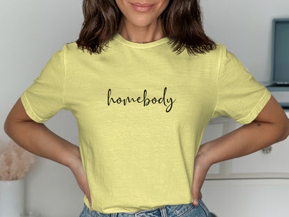 Homebody Graphic Tee Casual Fashion Top product type