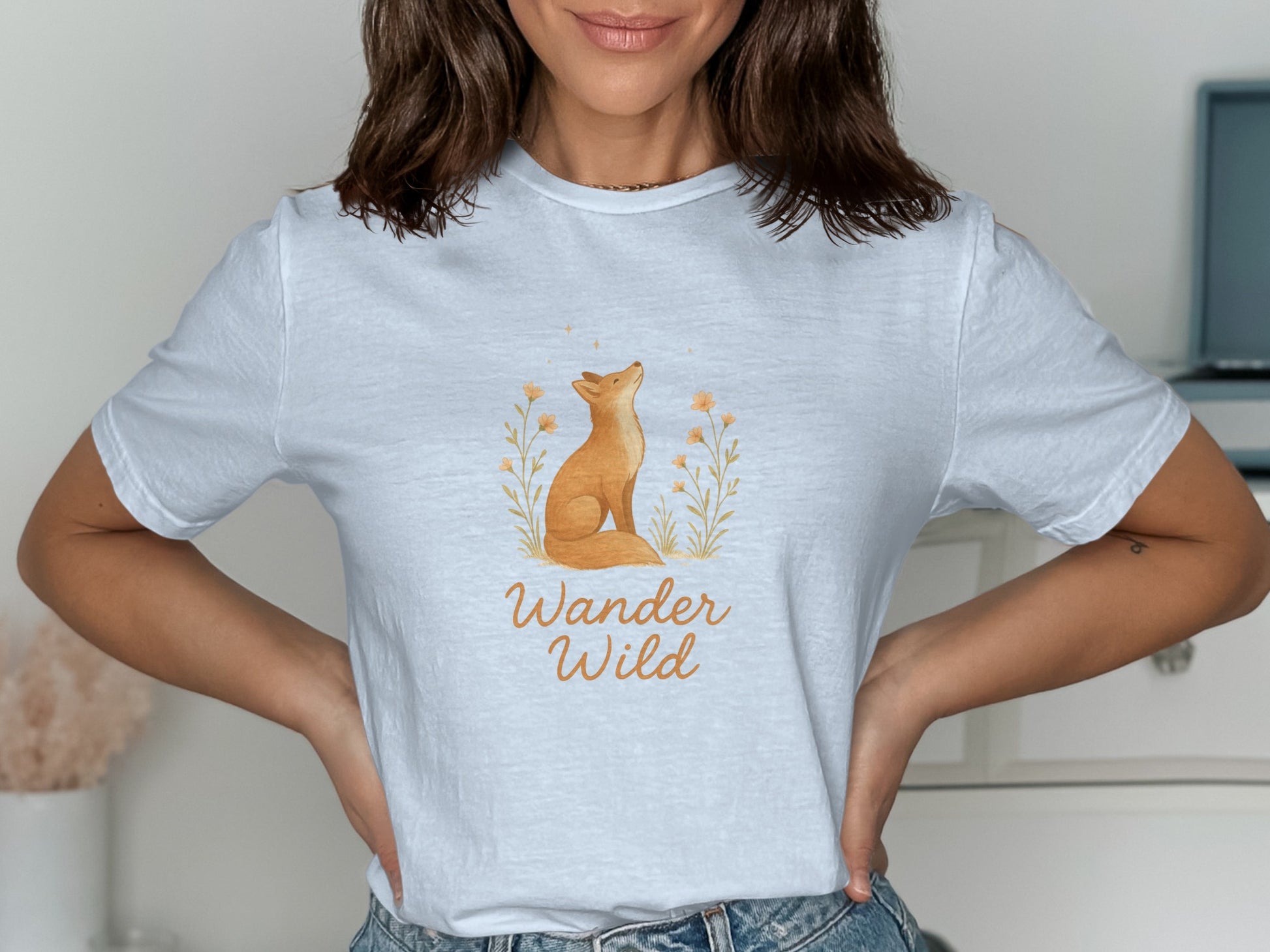 Wander Wild Graphic Tee Perfect Casual Product