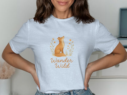 Wander Wild Graphic Tee Perfect Casual Product