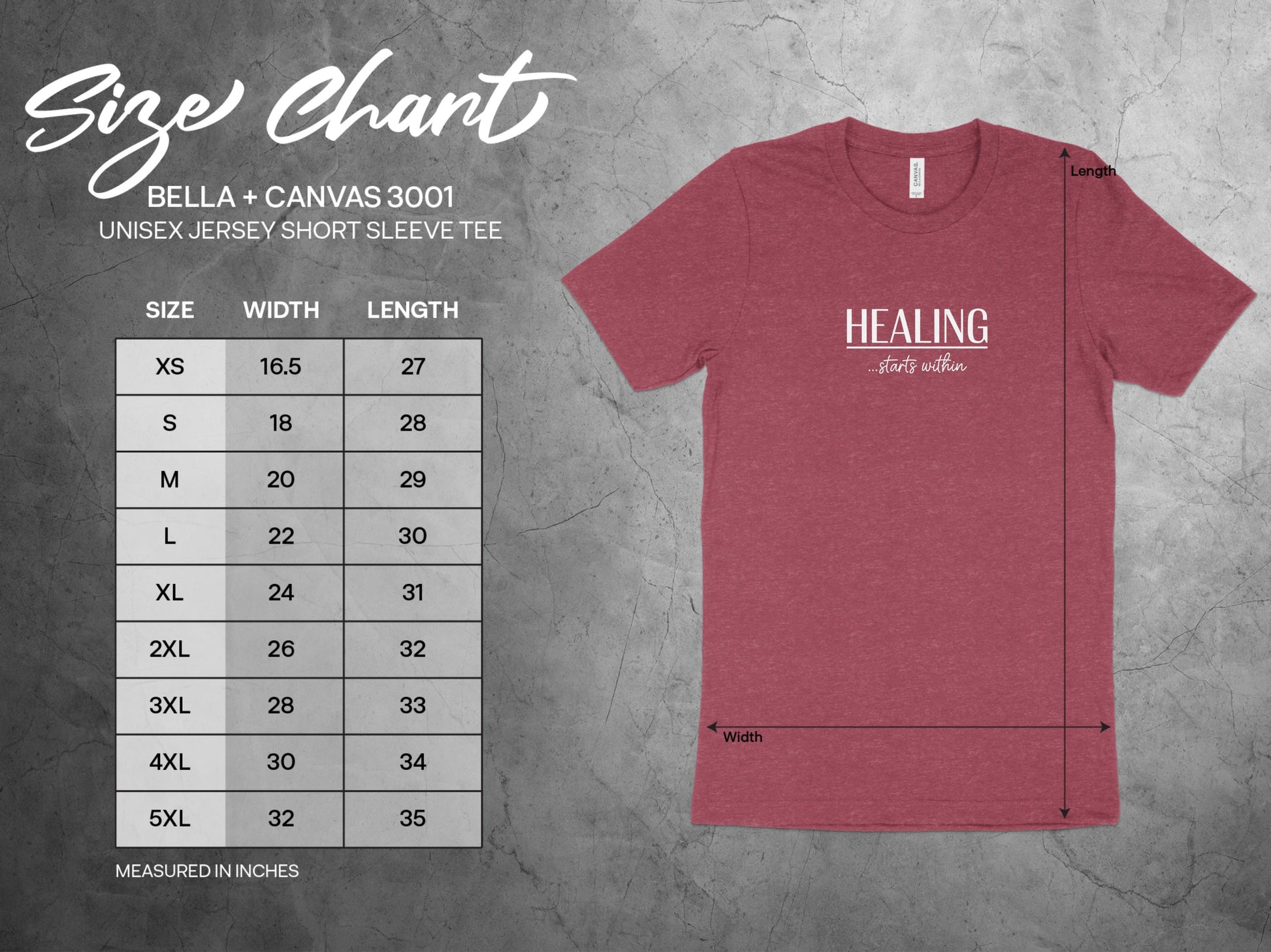 Healing Starts Within Graphic Tee product