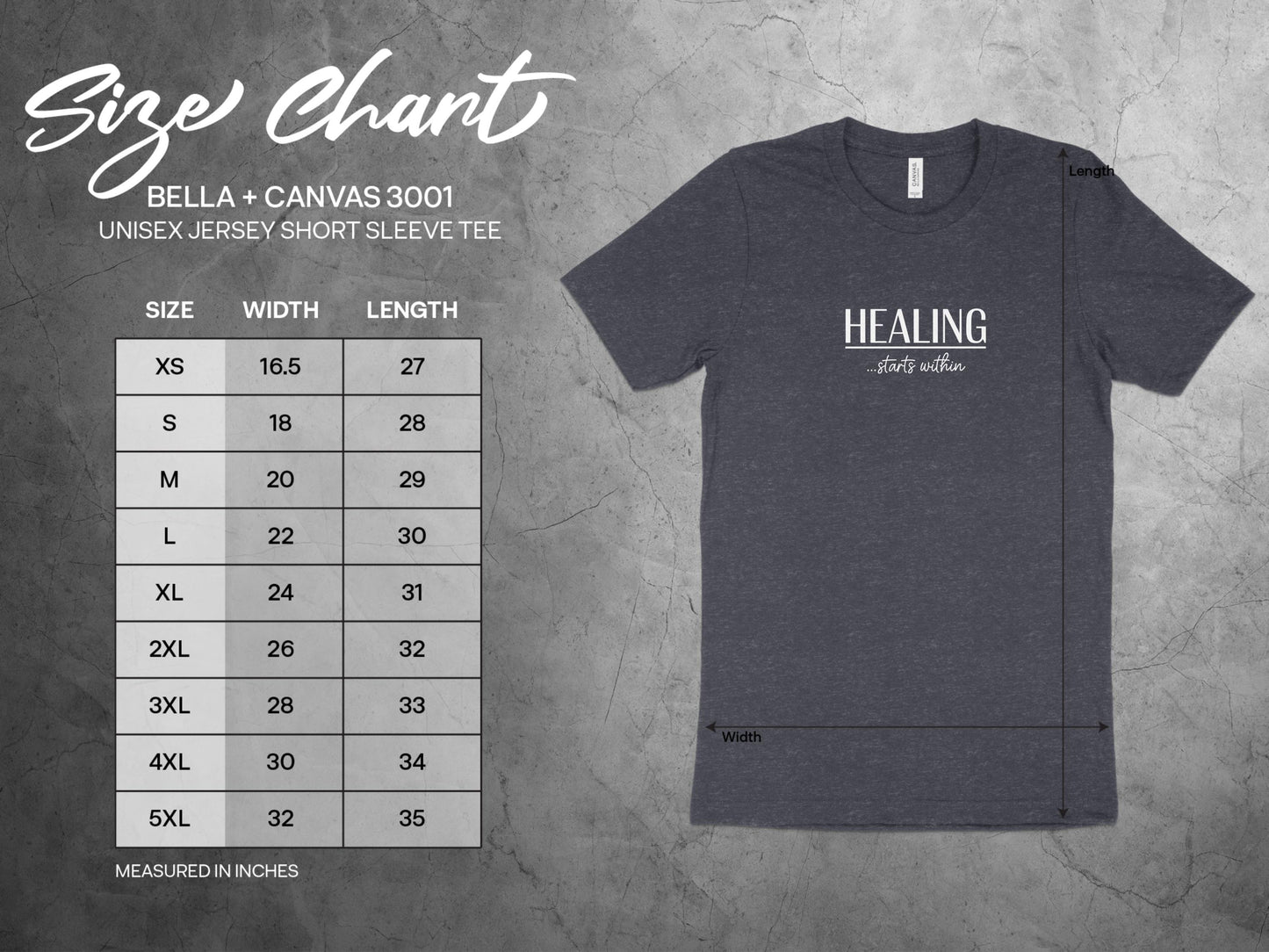 Healing Starts Within Unisex Jersey Short Sleeve Tee product