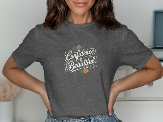 Confidence Is Beautiful Graphic Tee product