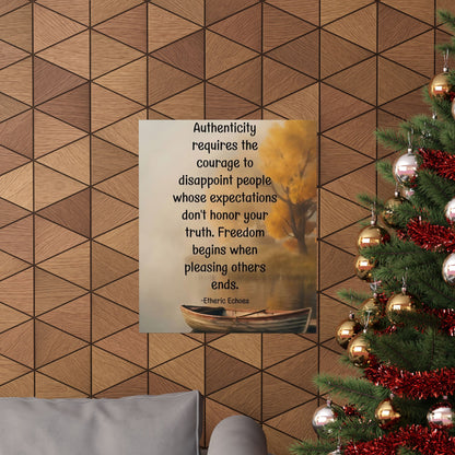 Authenticity Poster