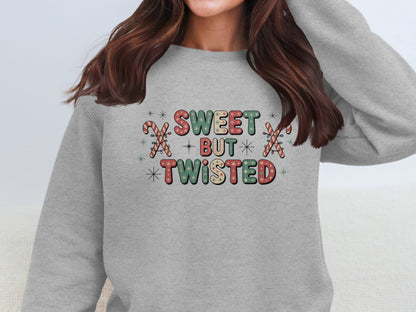 Sweet But Twisted Christmas Sweatshirt