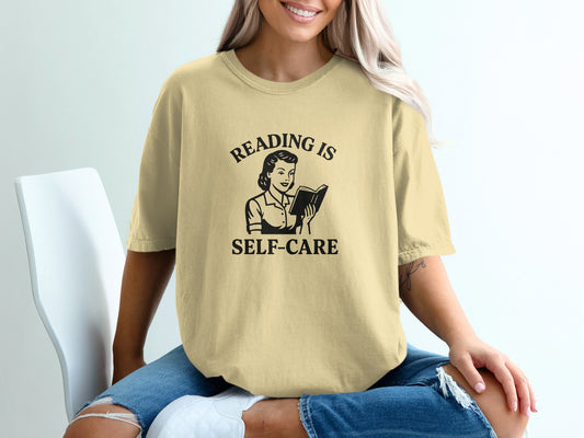 Reading is Self Care Graphic Tee Shirt product