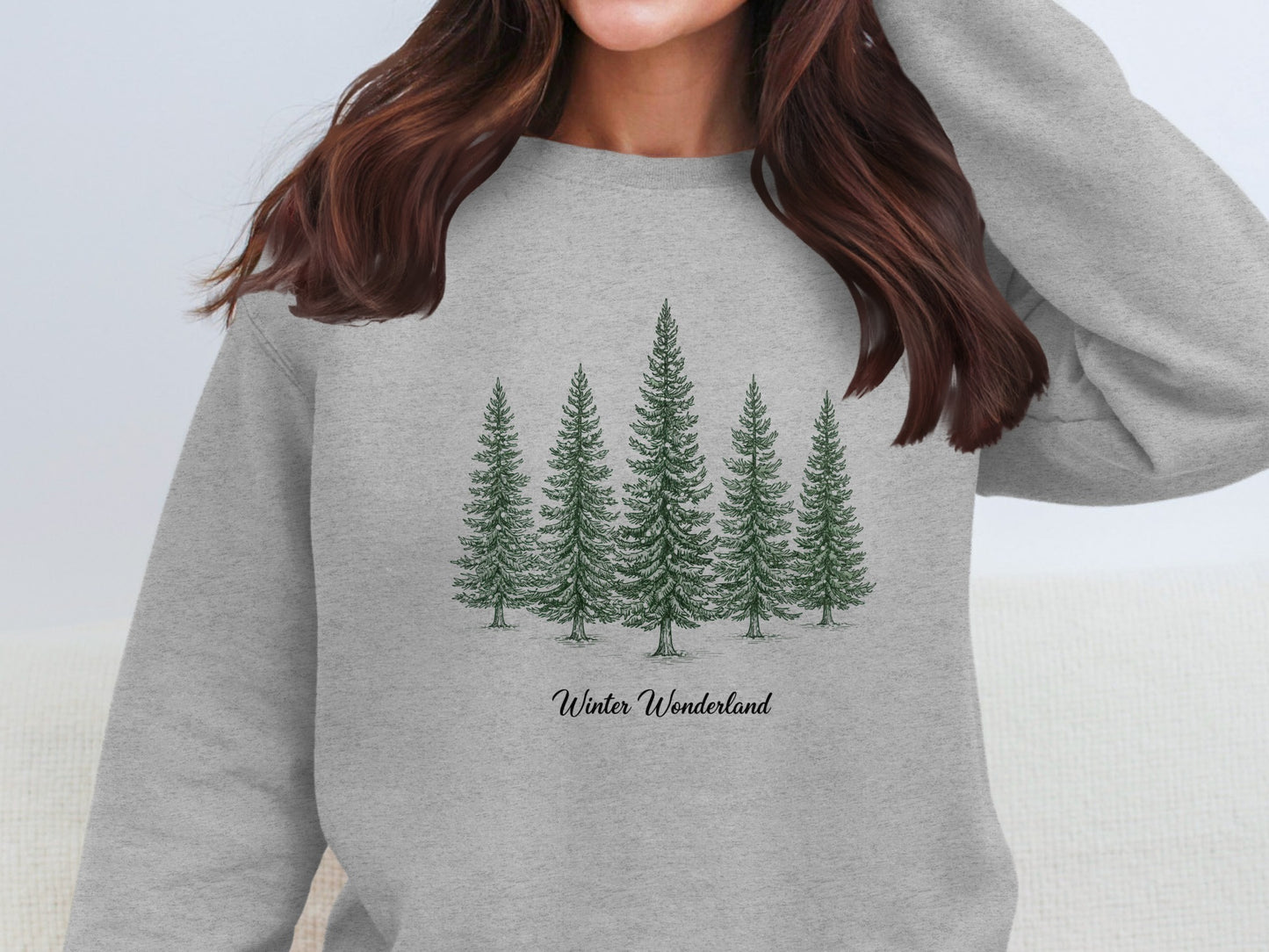 Winter Wonderland Graphic Long Sleeve Top