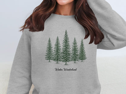 Winter Wonderland Graphic Long Sleeve Top
