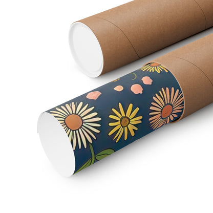 Sunflower With Wildflowers Poster